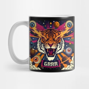 Cosmic Roar: Tiger Thunder Mug